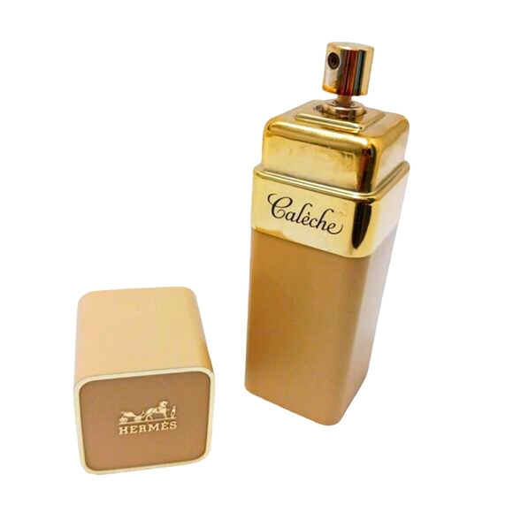 Collectible Vintage Hermes Vanity Container + Caleche EDT 2 oz, Spray Bottle - Picture 2 of 13